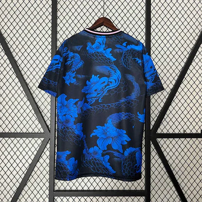 Maillot Concept - Japon - Dragon Bleu Noir