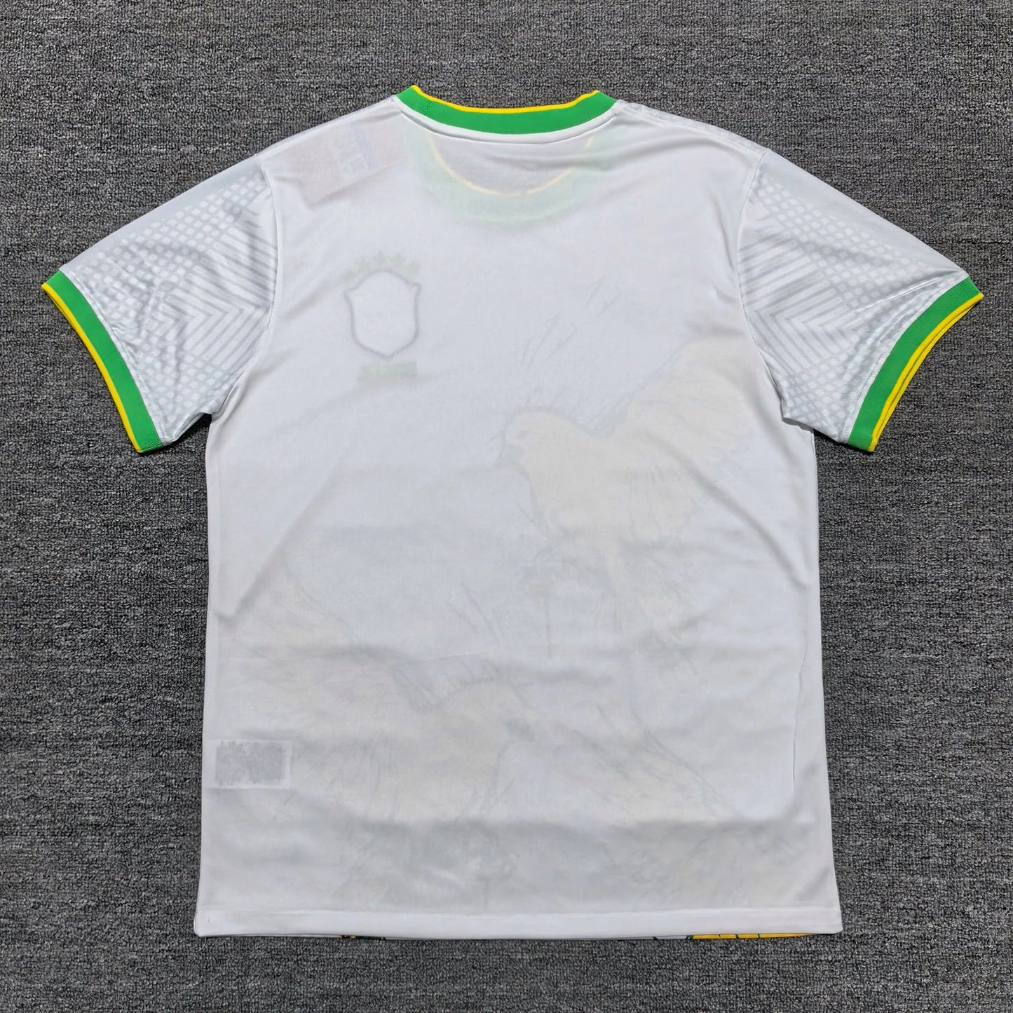 Maillot Concept - Brésil - Oiseaux Jaune Blanc