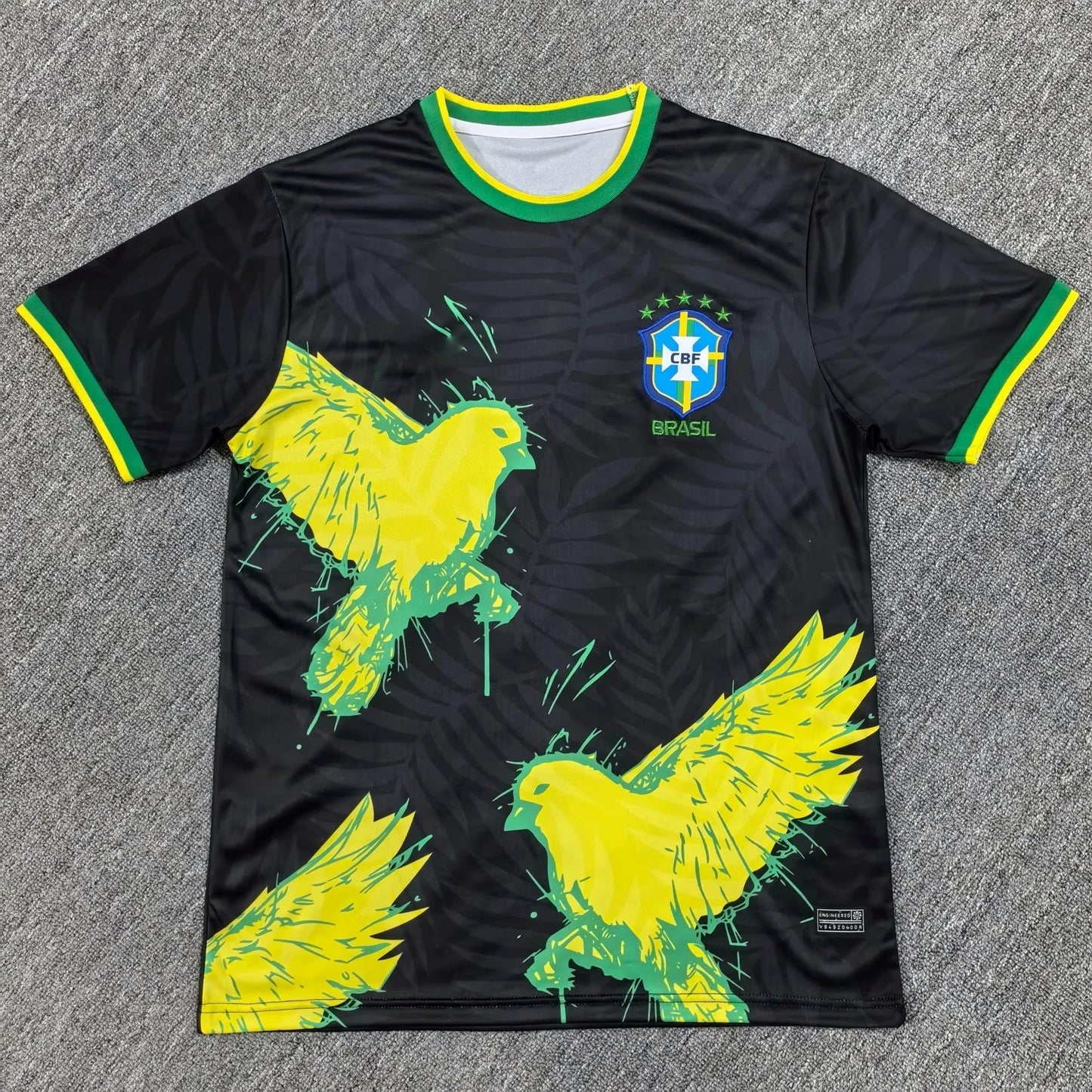 Maillot Concept - Brésil - Oiseaux Noir Jaune