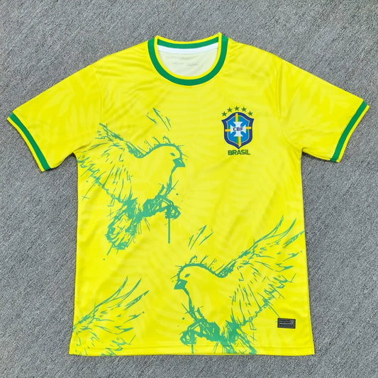 Maillot Concept - Brésil - Oiseaux Vert Jaune
