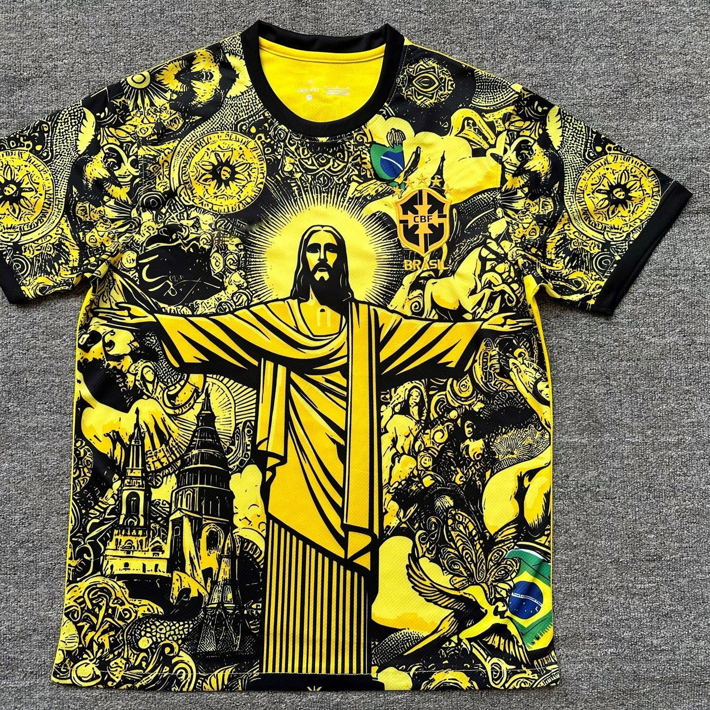 Maillot Concept - Brésil - Christ Jaune